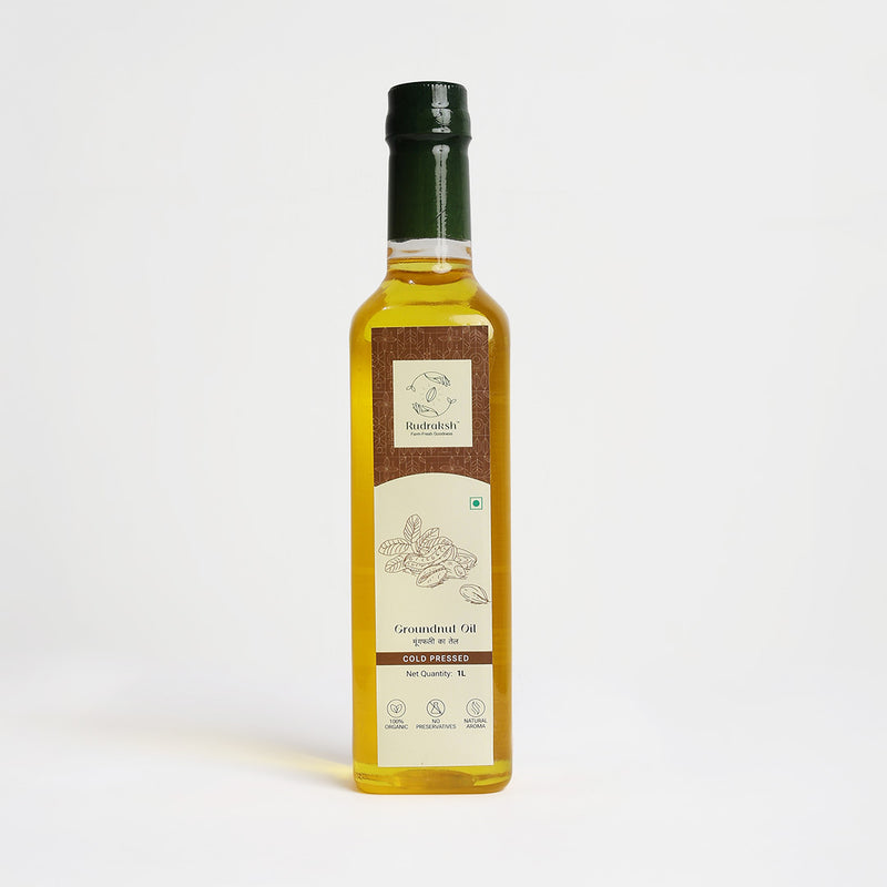 Groundnut Oil 1ltr – Cold Pressed
