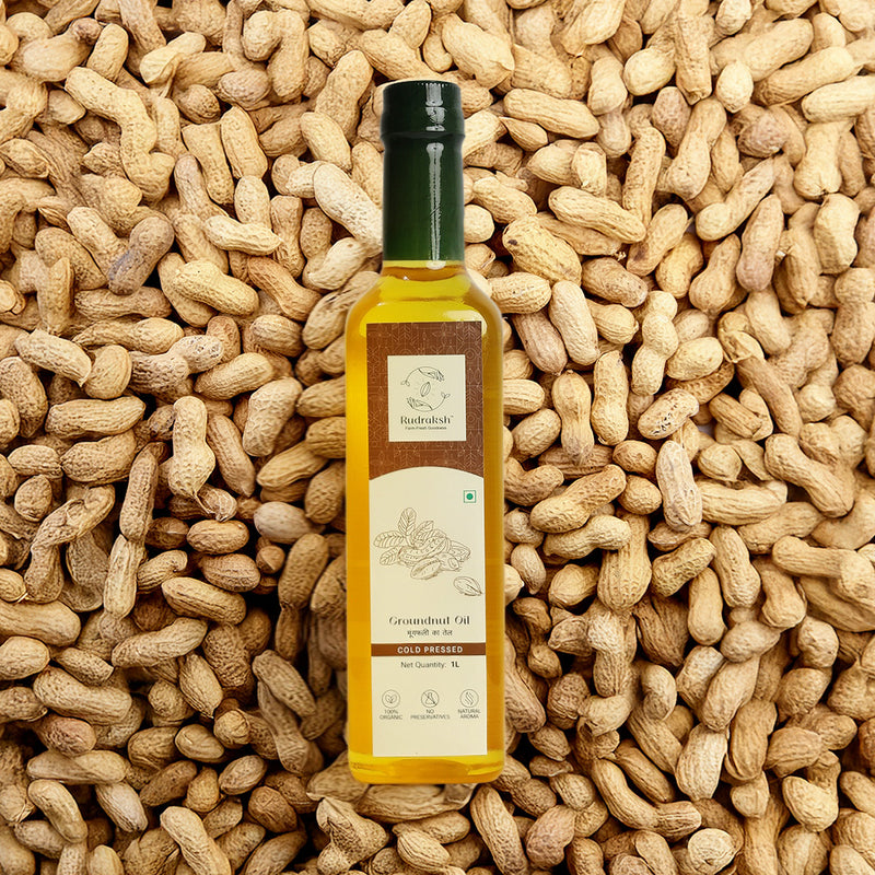 Groundnut Oil 1ltr – Cold Pressed