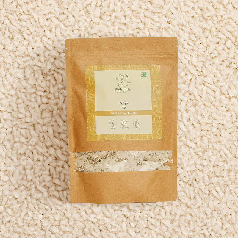 White Rice Poha/Flattened