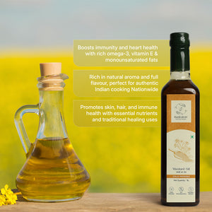 Mustard Oil - Black 1ltr – Cold Pressed