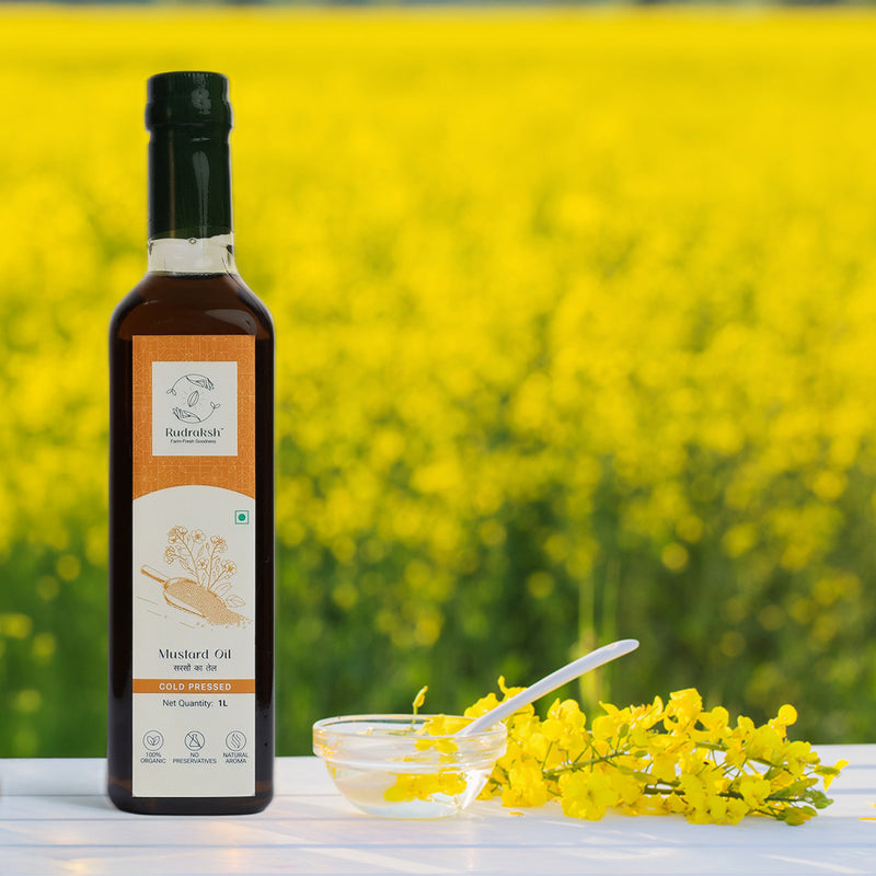 Mustard Oil - Black 1ltr – Cold Pressed