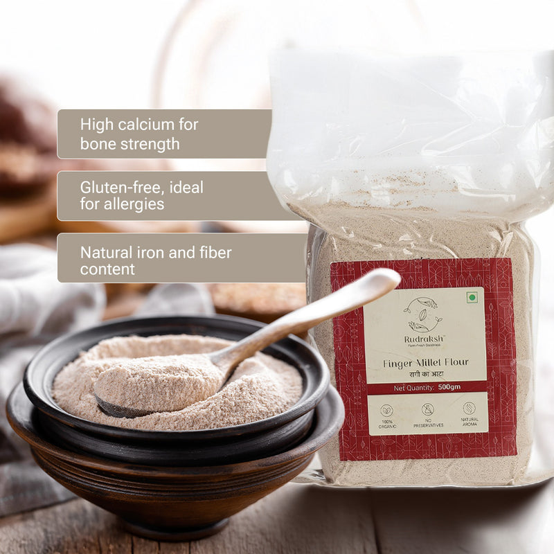 Ragi/Finger millet flour – Stone Ground
