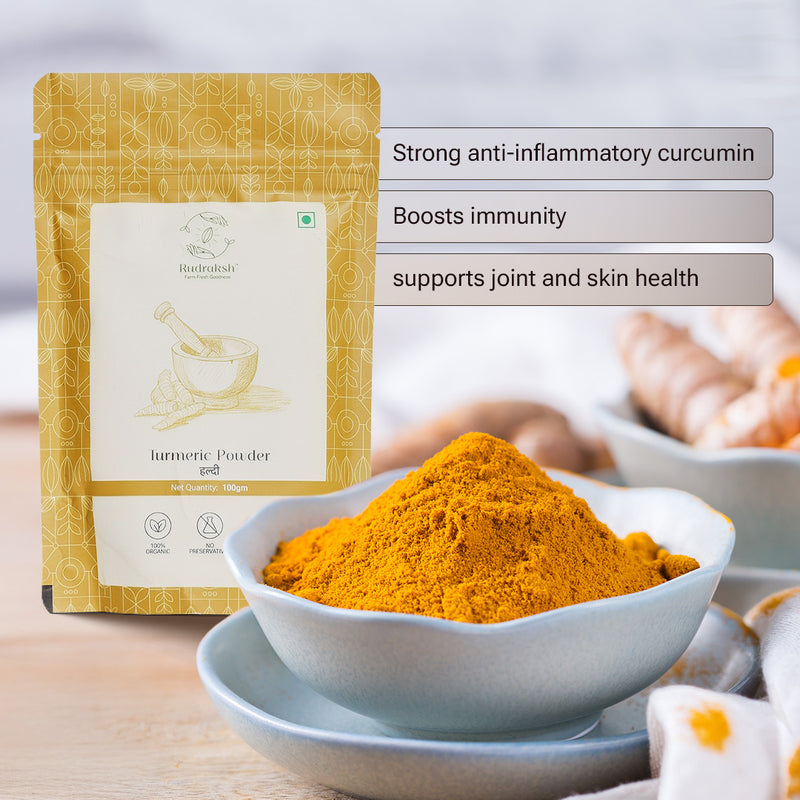 Pack of 2 Turmeric /Haldi Powder (Premium) – Pure & Natural