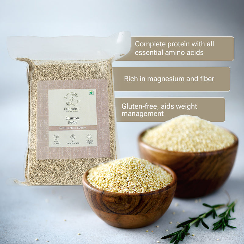 White Quinoa Seeds (Processed)