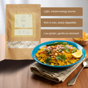 White Rice Poha/Flattened