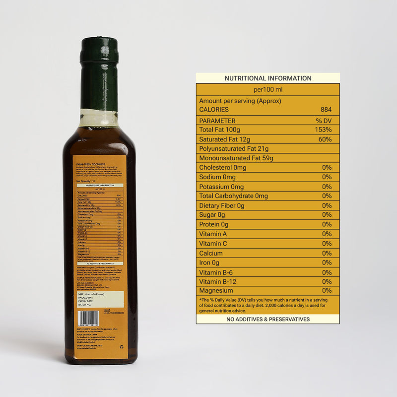 Mustard Oil - Black 1ltr – Cold Pressed
