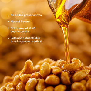 Groundnut Oil 1ltr – Cold Pressed
