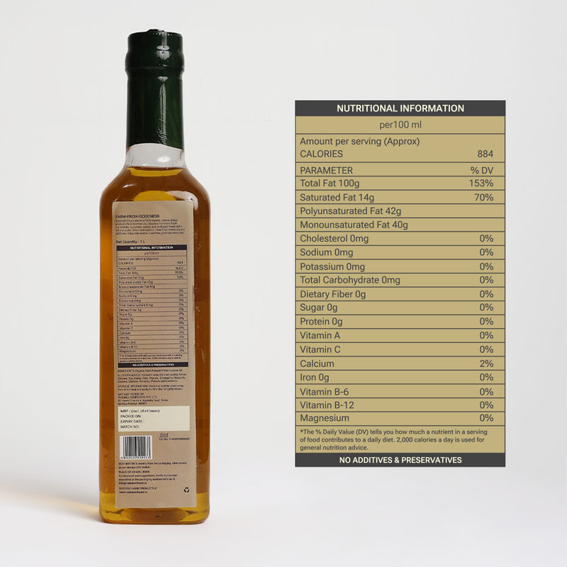 Sesame Oil 1 ltr – Cold Pressed