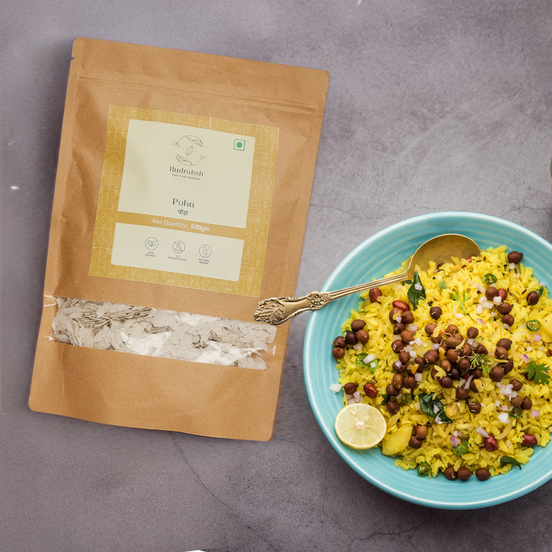 White Rice Poha/Flattened