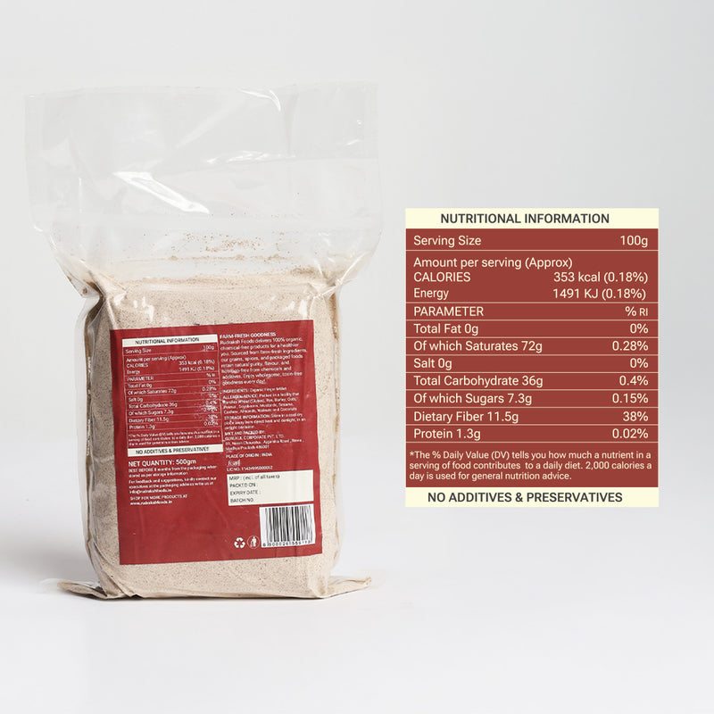Ragi/Finger millet flour – Stone Ground